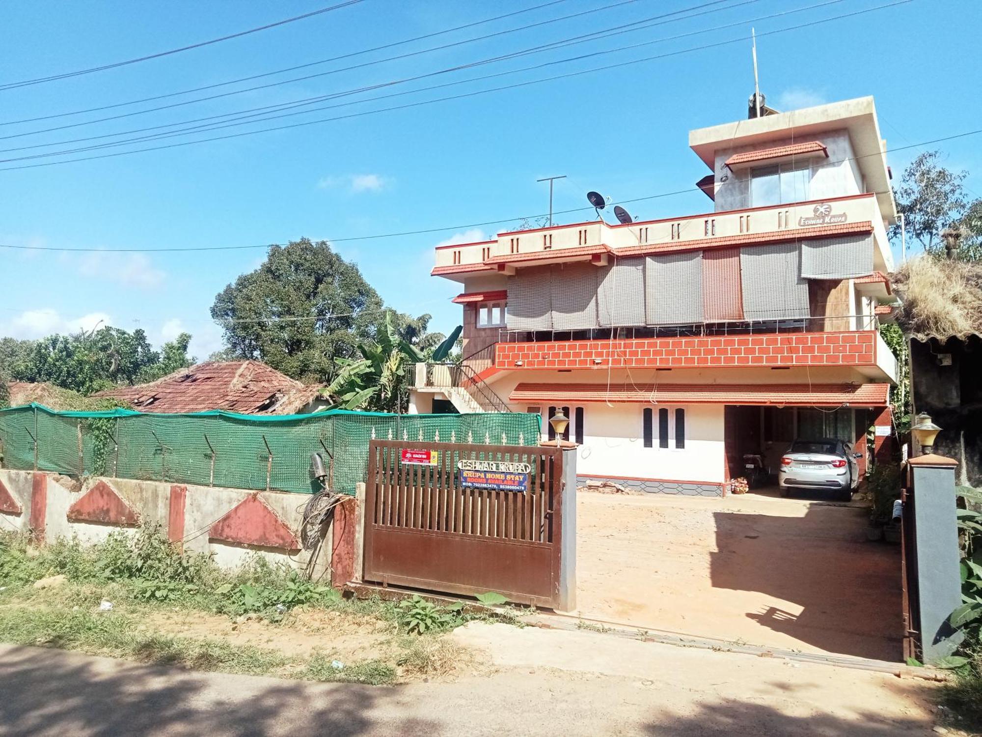 Eshwarkrupa Homestay Madikeri Dış mekan fotoğraf